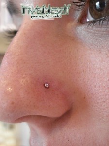 Nostril Piercing Gallery. Invisibleself Piercing & Jewelry